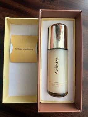 Adore essence facial serum retails over $700